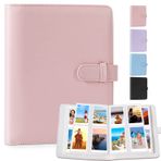 DUNSOO Fotoğraf albümü, Instax mini fotoğraf albümü için 256 cep, Polaroid fotoğraf albümü, Fujifilm Instax Mini Film/Polaroid çinko fotoğraf kağıdı/Kodak çinko fotoğraf kağıdı, maks. Fujifilm 95 x 63