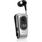 Dunspin DS-F220 Makaralı Titreşimli Bluetooth Kulaklık (Led Ekranlı – V5.3) - Siyah