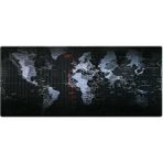 Dünya 1 Oyuncu Mouse Pad 90X40 cm Kaymaz Dikişli - Altın
