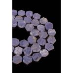 Dünya Doğal Taş 14X4 MM Kalsedon Taşı Dizi