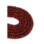 Dünya Doğal Taş 8X4 MM Kırmızı Akik Taşı Dizi