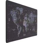 Dünya Haritası Ekstra Büyük Genişletilmiş Kaymaz Kauçuk Oyun Mouse Pad & Klavye Masa Mat Bilg