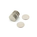 Dünya Magnet 10 Adet 12 X 2 Mm Yuvarlak Neodyum Mıknatıs Magnet