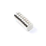 Dünya Magnet 10 Adet Çap 10Mm X Kalınlık 3Mm Yuvarlak Süper Güçlü Neodyum Mıknatıs