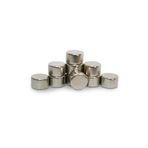 Dünya Magnet 10 Adet Çap 8Mm X Kalınlık 4Mm Güçlü Yuvarlak Neodyum Mıknatıs