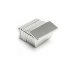 Dünya Magnet 10 Adet Köşeli Neodyum Mıknatıs Dikdörtgen 20X8X2 Mm