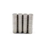 Dünya Magnet 15 Adet 15Mm X 3Mm Yuvarlak Süper Güçlü Neodyum Mıknatıs(15'Li Paket)