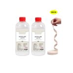 Dünya Magnet 2 Adet 250 Ml, Şeffaf Kandil Yağı, Kokusuz Iç Mekan Gaz Lambası Yağı, 250+250 Ml + 1 Metre Fitil