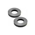 Dünya Magnet 2 Adet 55Mm X D25Mm X 8Mm Ferrite Kömür Halka Mıknatıs Magnet (2'Li Paket)