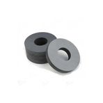 Dünya Magnet 2 Adet 70X32X10 Büyük Ferrit Kömür Mıknatıs- Halka Delikli Mıknatıs (2'Li Paket)