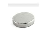 Dünya Magnet 20X5Mm Neodyum Mıknatıs Yuvarlak Güçlü Magnet N35