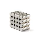 Dünya Magnet 25 Adet 6Mm X 2Mm Yuvarlak Güçlü Neodyum Mıknatıs Magnet(25'Li Paket)