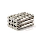 Dünya Magnet 25 Adet 8Mm X 3Mm Yuvarlak Güçlü Neodyum Mıknatıs Magnet