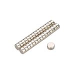 Dünya Magnet 30 Adet Çap 10Mm X Kalınlık 5Mm Güçlü Yuvarlak Neodyum Mıknatıs