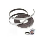 Dünya Magnet 30 Metre Yapışkanlı Şerit Mıknatıs, Genişlik 12Mm Magnet