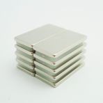 Dünya Magnet 40 Adet 20X10X1,5MM Dikdörtgen Neodyum Mıknatıs