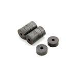 Dünya Magnet 5 Adet 18X5X10 Endüstriyel Tip Bulaşık Makinesi Kapak Sensör Mıknatısı, Ferrit Kömür Seramik Magnet