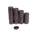 Dünya Magnet 50 Adet 12X3 Yuvarlak Mıknatıs, Nişan Sünnet Süsleme Mıknatısı