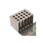 Dünya Magnet 50 Adet, Yuvarlak Güçlü Neodyum Mıknatıs, Çap: 6 Mm X Kalınlık: 10 Mm
