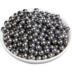 Dünya Magnet 500 Adet 8mm Çelik Bilye Sapan Mermisi Çok Amaçlı Tane Demir Misket Rulman Bilya 8 mm