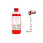 Dünya Magnet Kırmızı Kandil Yağı, Kokusuz Iç Mekan Gaz Lambası Yağı, 250 Ml Ve 50 Cm Fitil