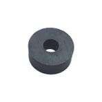 Dünya Magnet Mıknatıs 1 Adet 30 x 9 x 10 mm Ferrite Kömür Halka Mıknatıs Magnet - Siyah