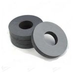 Dünya Magnet Mıknatıs 4 Adet 55 x 25 x 8 mm Ferrit Kömür Halka Mıknatıs Magnet - 1 Adet - Renkli