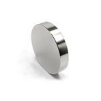 Dünya Magnet Neodyum Mıknatıs, Çap 40Mm X Kalınlık 5Mm Yuvarlak Süper Güçlü Magnet