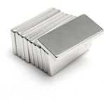 Dünya Magnet Neodyum Mıknatıs Dikdörtgen 20X10X2 mm - 7 Adet - 1 Adet - Renkli