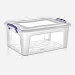 Dünya Plastik 21 lt Clear Box Saklama Kabı