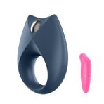 Dünyaca Ünlü Satisfyer Royal Ring Telefon Kontrol Şarjlı Penis Halkası+Mini Vibratör