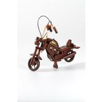 Dünyadan Hediyeler Dekoratif Ahşap Harley Davidson Motosiklet 33cm