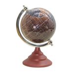 Dünyadan Hediyeler Dünya Küre Stantlı Dekoratif Döner World Globe SL339-B 26cm