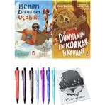 Dünyanın En Korkak Hayvanı ve Benim Zürafam Uçabilir 2li Set