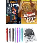 Dünyanın En Korkak Hayvanı ve Hayati Kopya Kayıp Çocuk Gizemi 2'li Set - Kalem