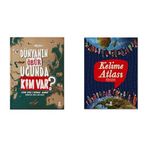 Dünyanın Öbür Ucunda Kim Var? (Ciltli) & Kelime Atlası (2 Kitap Set)