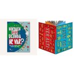 Dünyanın Öbür Ucunda Ne Var?: 84x57 Dünya Haritası Hediyeli Yer Altı - Su Altı (Ciltli) -2 Kitap Set