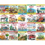 Dünyayı Öğreniyorum Serisi 20 Kitap Set - Arkadaşım Ambulans Doktoru - Inşaat Makineleri - Futbolcu - Pilot - Fırıncı - Kamyon Şoförü - Aşçı - Yarışçı - Kaptan - Balerin - Çiftçi - Temizlik Işçisi