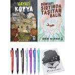 Dünyayı Sırtında Taşıyan Balık ve Hayati Kopya Hayalet Köşk 2'li Set - Kalem