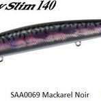 Duo 140 SAA0069 Tide Minnow Slim Mackerel Noir