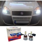 Duo Beyaz LED Xenon Sis Farı Ampulü H11, Doblo D2 2000-2010 - Seçenek 1