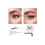 Duo Brow Soap Soapkaş Sabitleyici Şekillendirici 3d Sabun Kaş Kremi + Fırça Şık Bir Görünüm