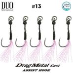Duo DMC Tekli Asist İğne Pembe Tüylü #13 (5 Adet)