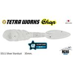 Duo Tetra Works Silikon Chop 35mm. S511 Silver Stardust