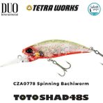 Duo Tetra Works Toto Shad 48S CZA0778 Spinning Bachiworm