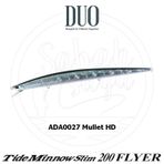 Duo Tide Minnow Slim 140 ADA0027 Mullet Suni Yem
