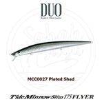 Duo Tide Minnow Slim 175 FLYER MCC0027 Plated Shad