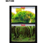 Duoliang Shop F139E Stili Yüksek 50X100CM Balık Tankı 3D Arka Plan Boyama Sticker Akvaryum Manzara Sticker Poster Çift Taraflı Okyanus Deniz Bitkileri Zemin Akvaryum Dekor (Yurt Dışından) - Akvaryum Dekorasyonu