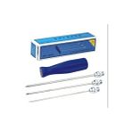 Duoliang Shop Trokar Iğnesi Stili M Beden Veteriner Paslanmaz Çelik Üç Amaçlı Geviş Getiren Hayvan Trokar Iğne Sığır Deflasyon Koyun Mide Delinme Egzoz Araçları (Yurt Dışından) - Renkli