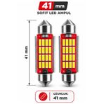 DuoLight 41mm C5W Sofit Led Ampul - Beyaz Plaka ve Tavan Lambası - Canbus Arıza Lambası Yakmaz (2 Adet)